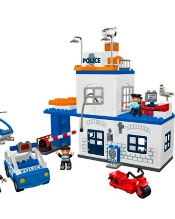 duplo police helicopter