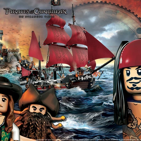 lego pirates of the caribbean on stranger tides