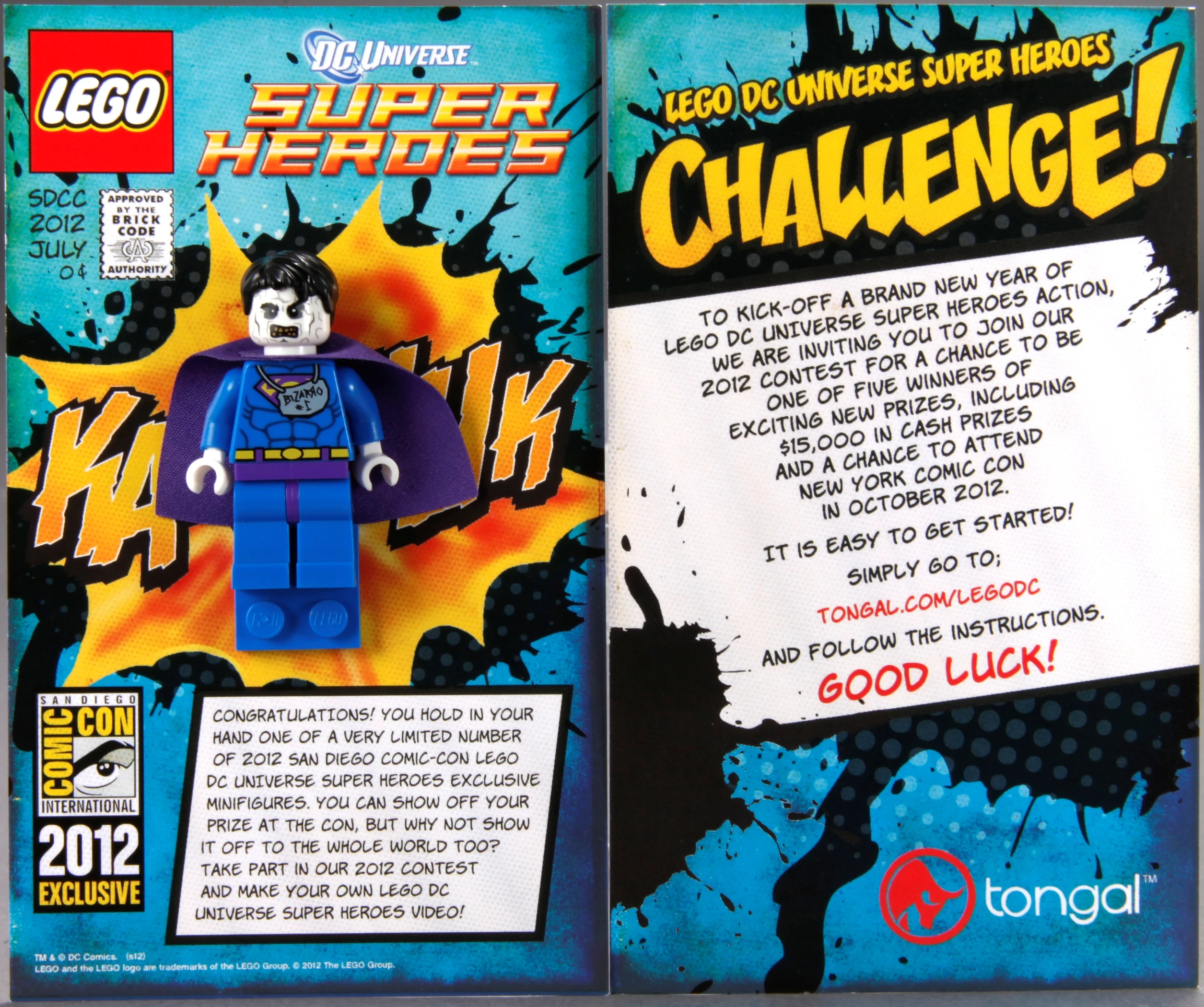 lego comic con minifigures