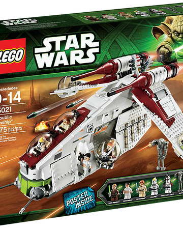 lego star wars the clone wars republic gunship