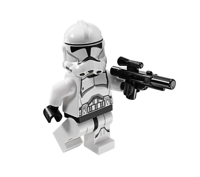 3D Printed Lego Clone Trooper  : All You Need Is A.