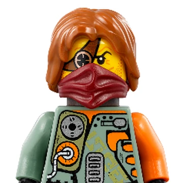 lego ninjago ronin minifigure