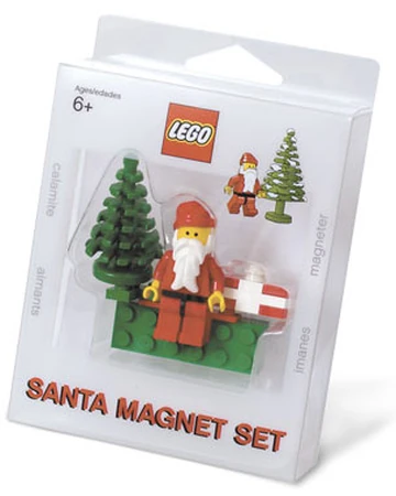 lego christmas magnet