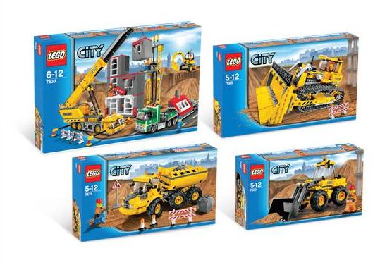 lego city construction sets 2009