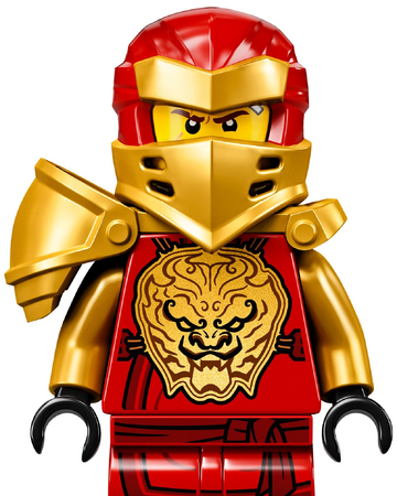 LEGO PART 970C00PB091 MINI FIGURE LEGS HIP DARK RED BELT NINAGO KAI