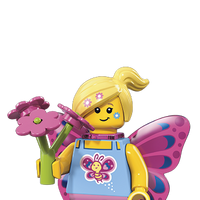lego butterfly girl