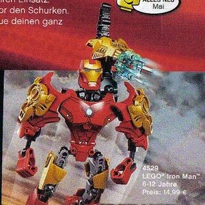 lego iron man 4529