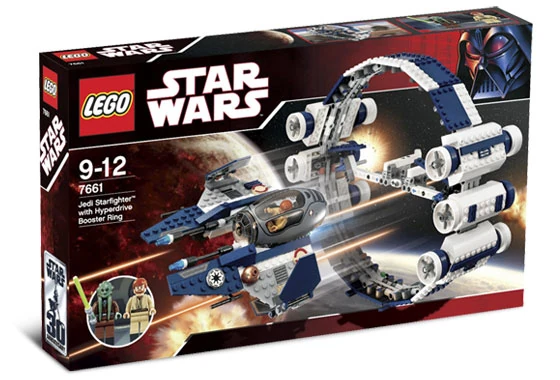 lego star wars jedi starfighter with hyperdrive 75191