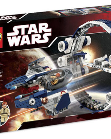 lego jedi starfighter with hyperdrive