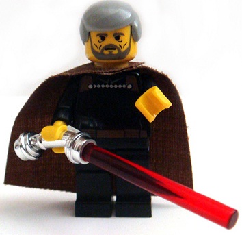 lego count dooku lightsaber