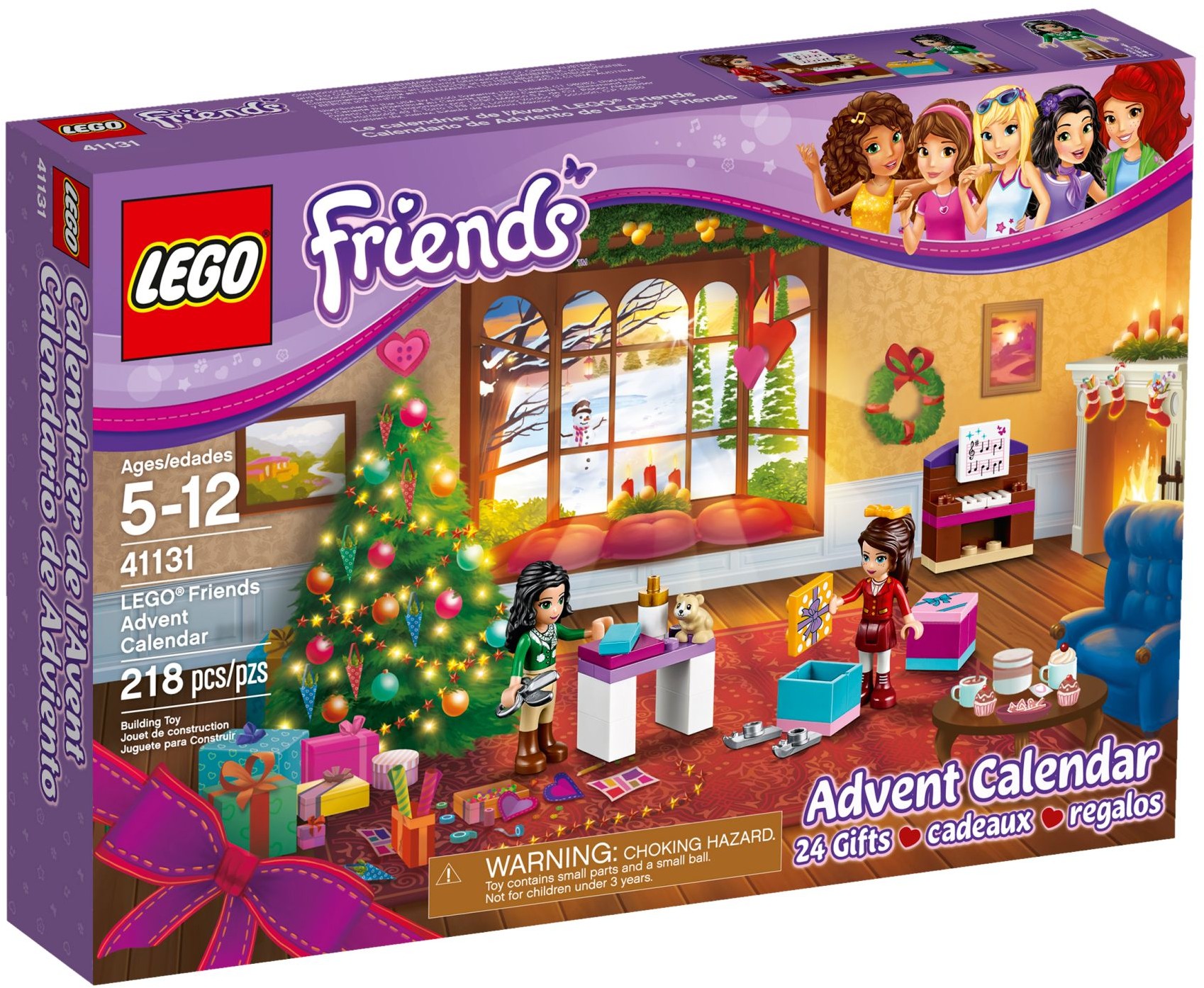 lego friends 2017 advent calendar