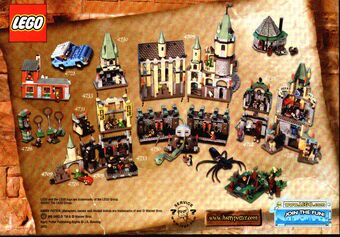 lego hogwarts castle 2001