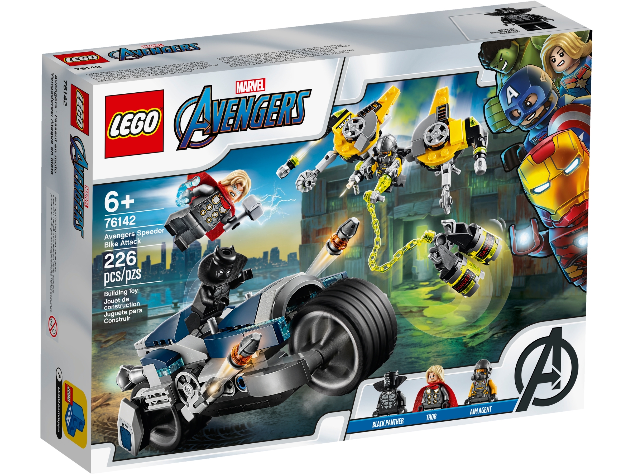 battle of the assembled avengers lego set