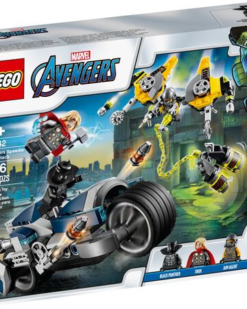 76142 Avengers Speeder Bike Attack Brickipedia Fandom