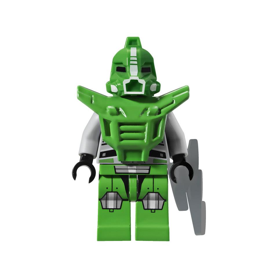 green robot toy