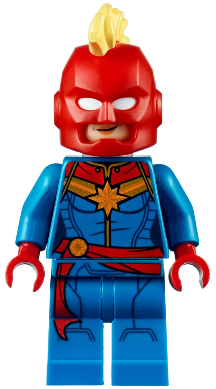 lego captain marvel figure