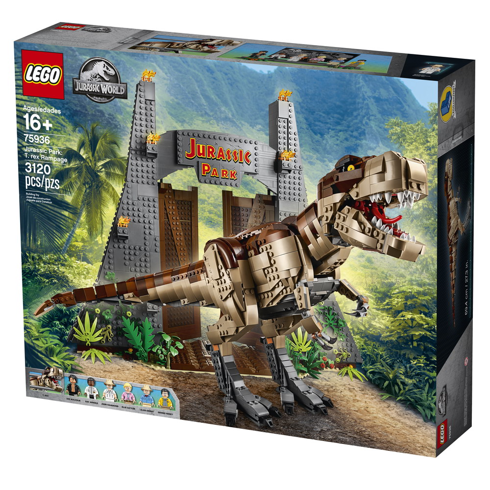 lego jurassic park t rex