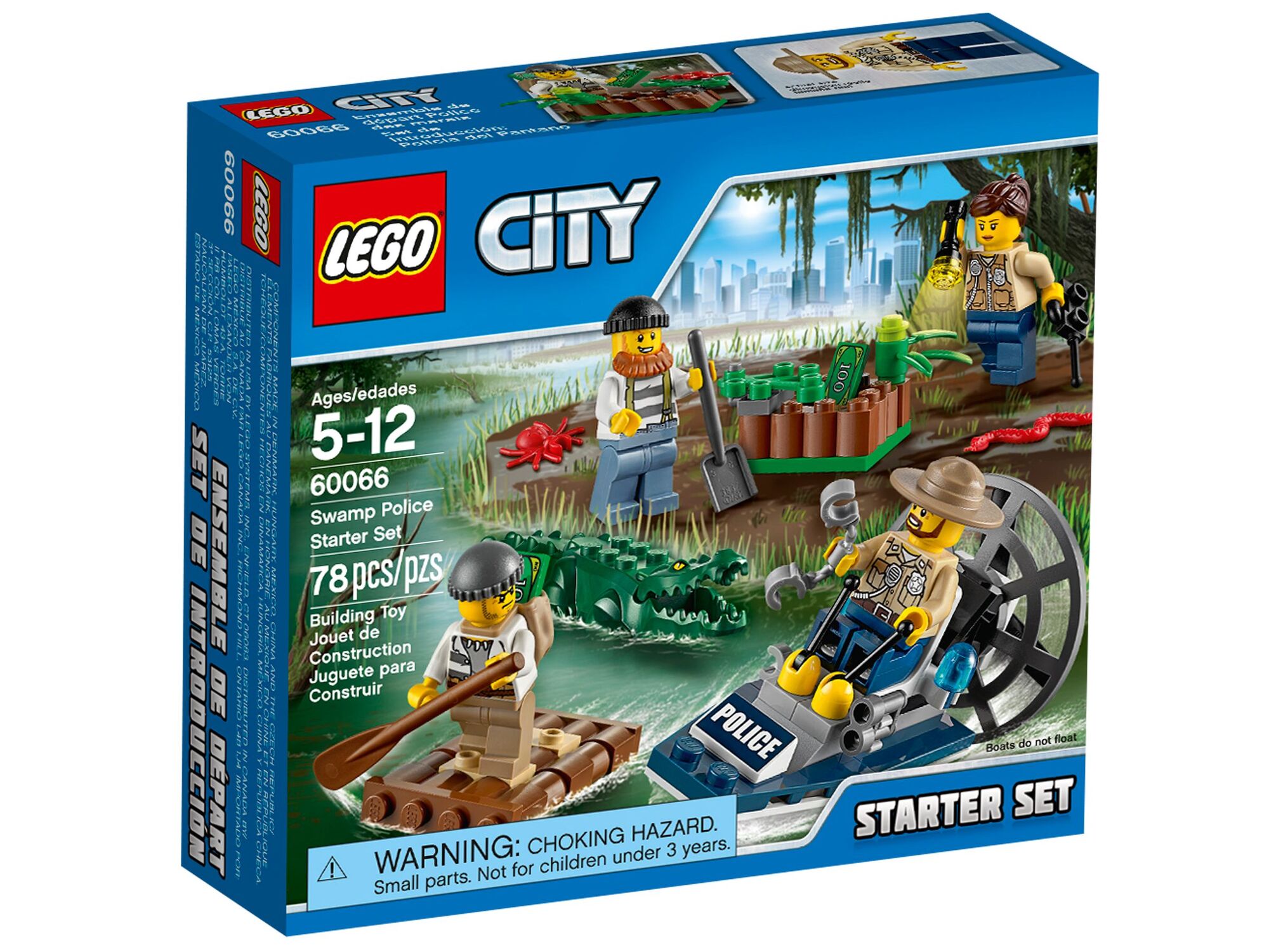 レゴ LEGO ， City， Swamp Police Starter Set 6格安モール309 並行