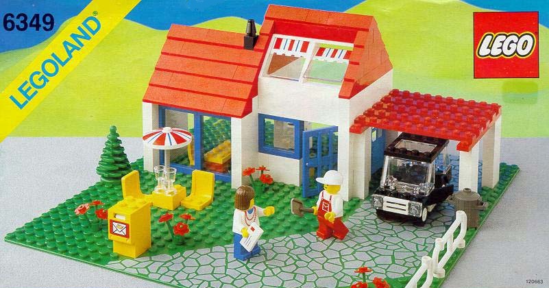 lego dollhouse 1990s