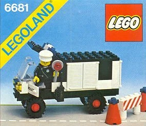 lego police vans