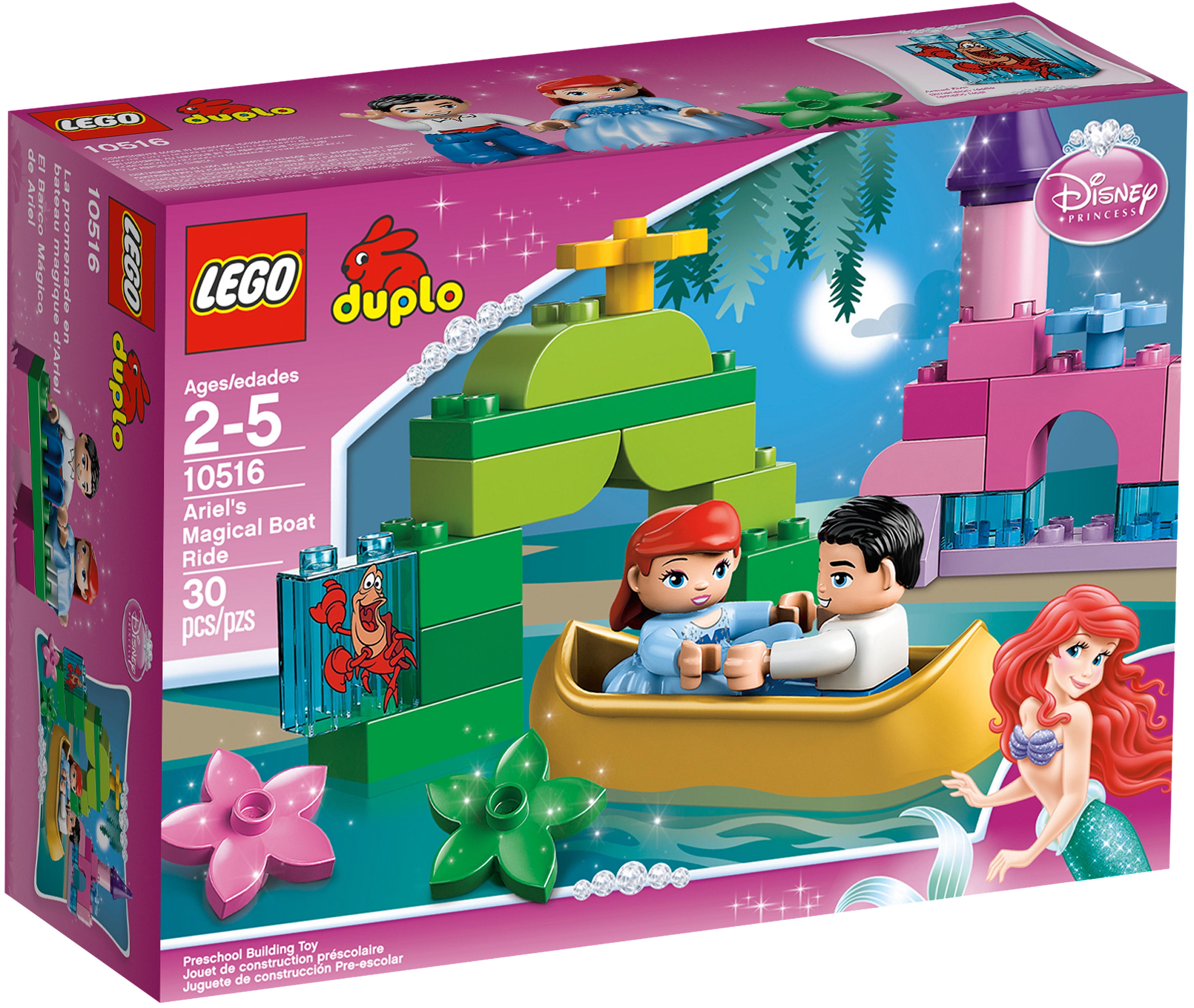 lego duplo ariel's magical boat ride