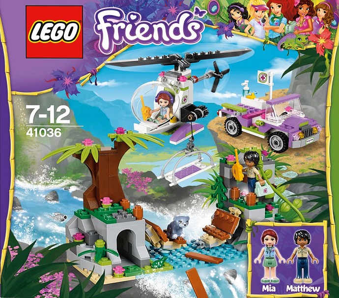 lego friends 41036 jungle bridge rescue