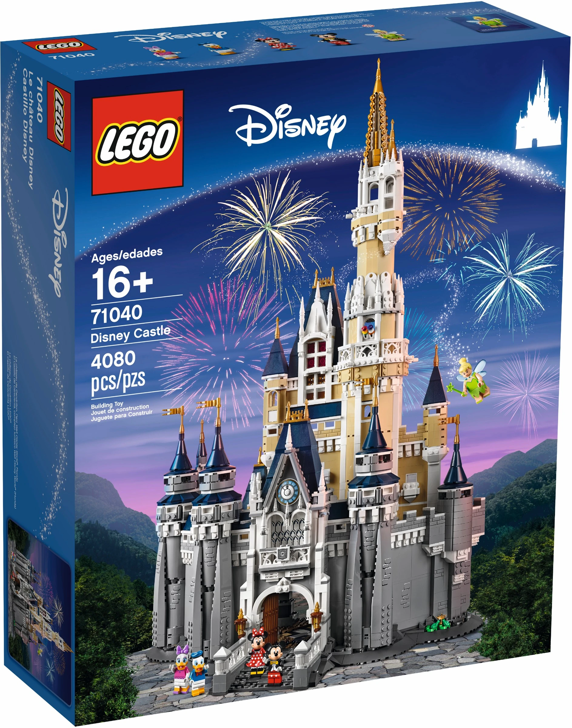 lego blue castle