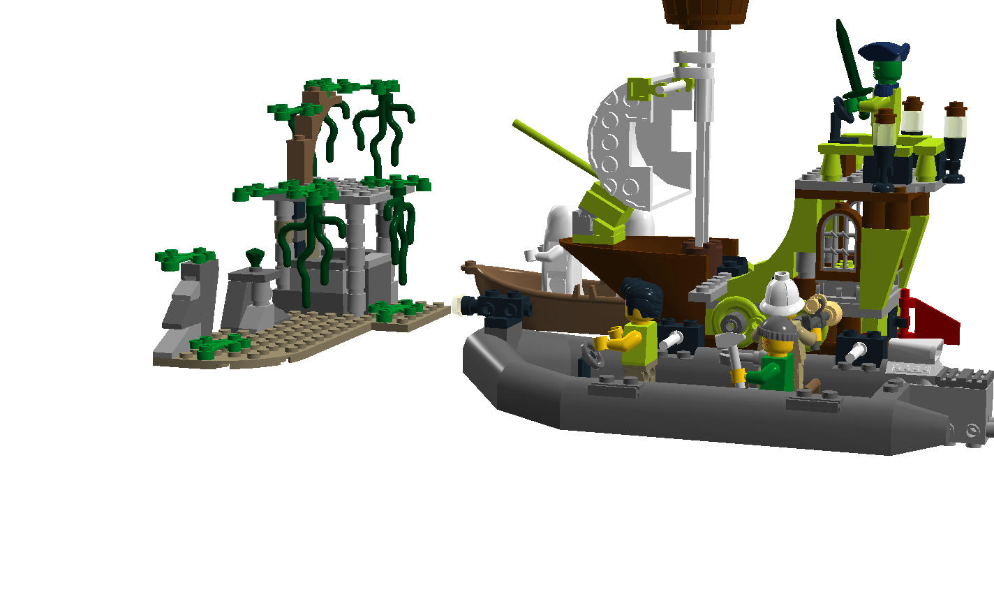 lego ghost pirates