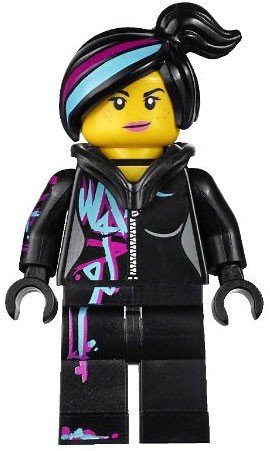 Lego The Lego Movie Minifigure body Wyldstyle LUCY Minifig Part 70810 70808