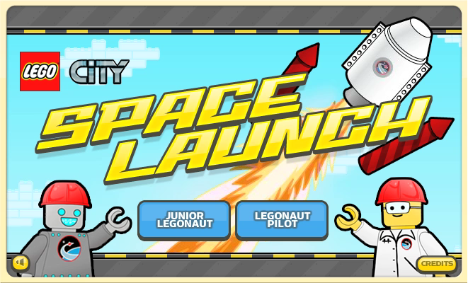 lego rocket launch game