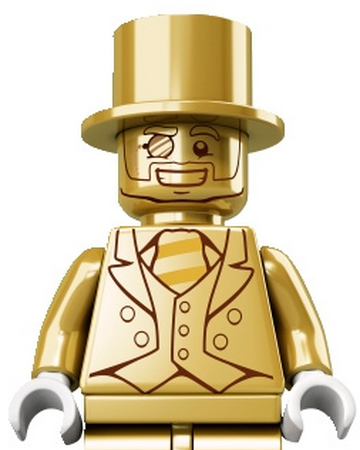 mr gold lego