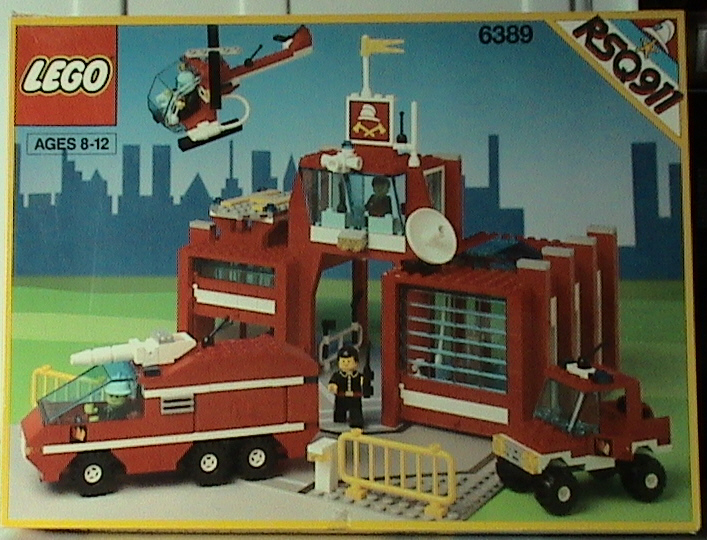 lego system fire station