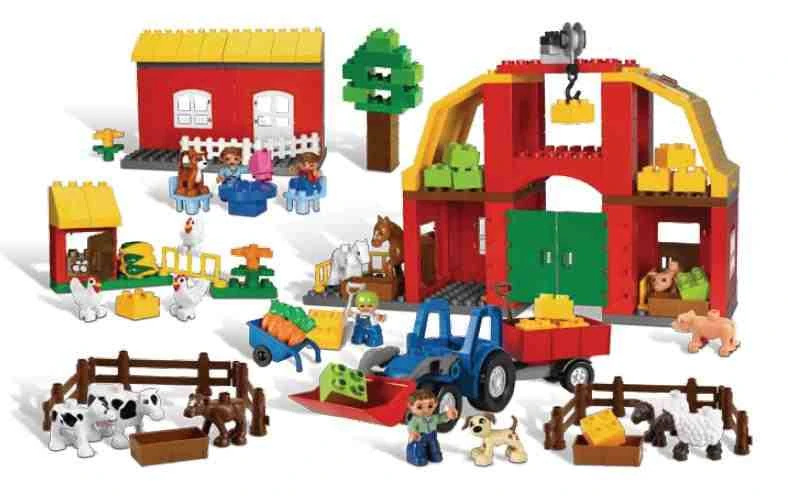 lego duplo farm set