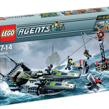 lego agents speedboat rescue