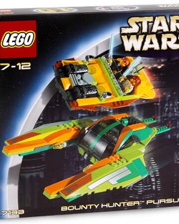 lego yellow star wars ship