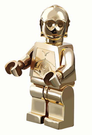 lego gold c3po