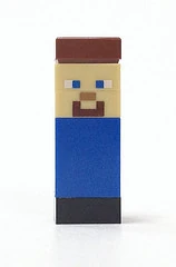 steve minecraft lego minifigure