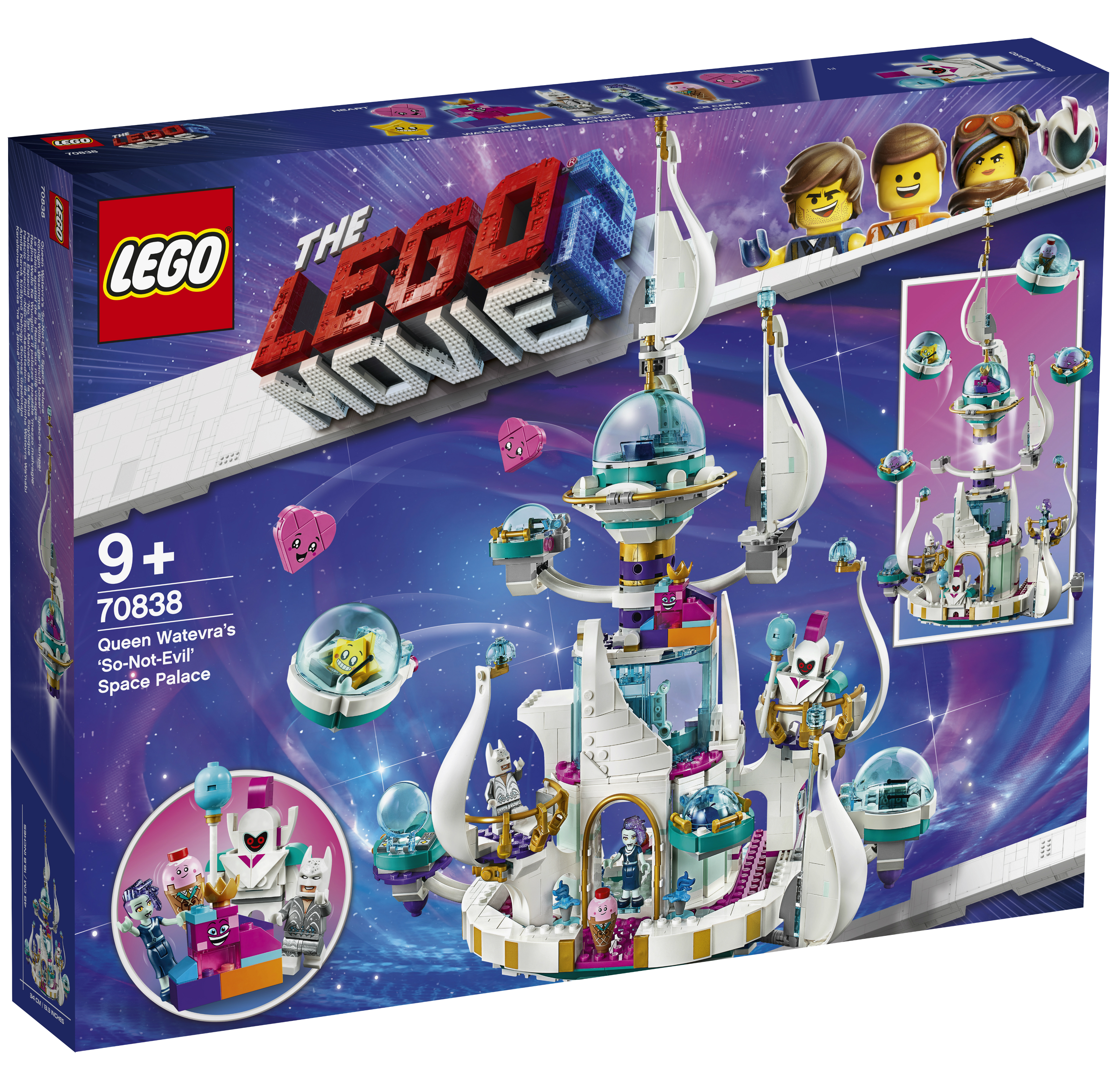 THE LEGO MOVIE 2 Benny/’s Space Squad 70841 Building Kit 68 Piece