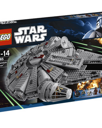 all lego millennium falcon sets