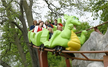 legoland dragon ride height