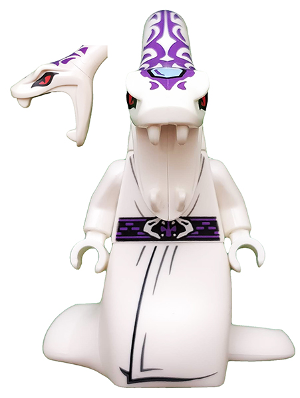 PYTHOR SERPENTINE NINJA Ninjago minifigure TOP movie anacondrai garmadon