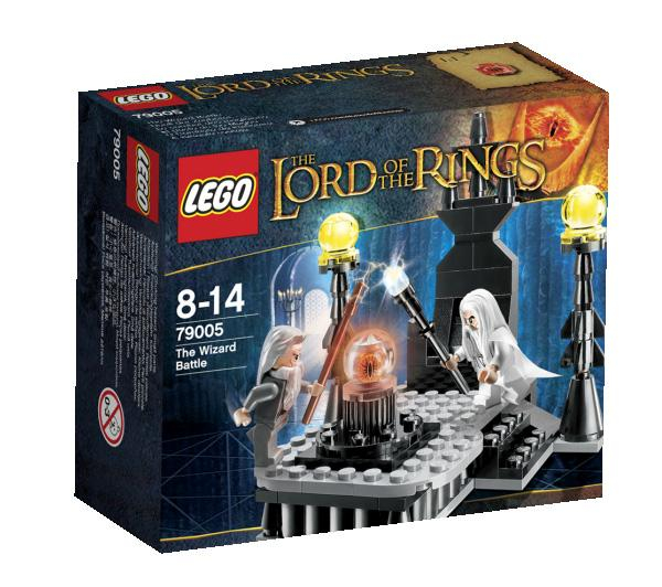 lego lord of the rings wizard battle