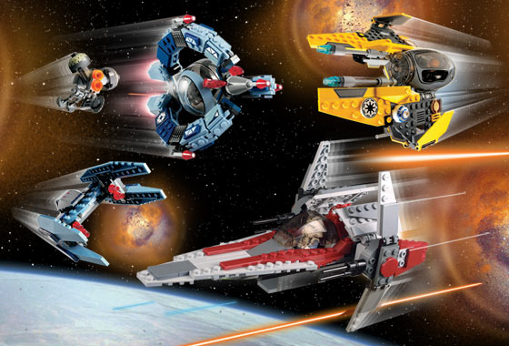 lego space battle