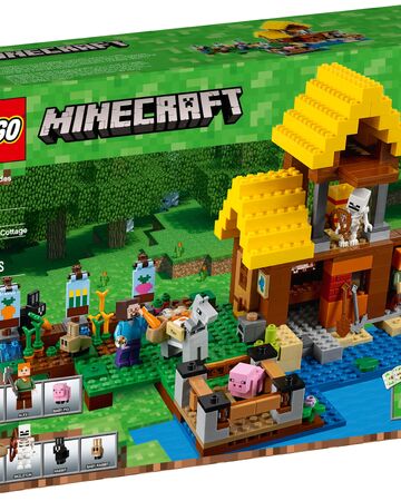 minecraft lego cottage