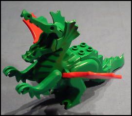 lego green dragon knights