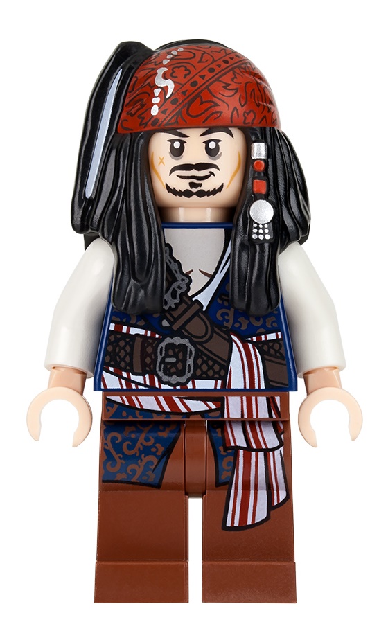 lego jack sparrow minifigure