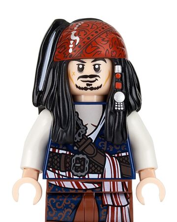 captain jack sparrow lego figure