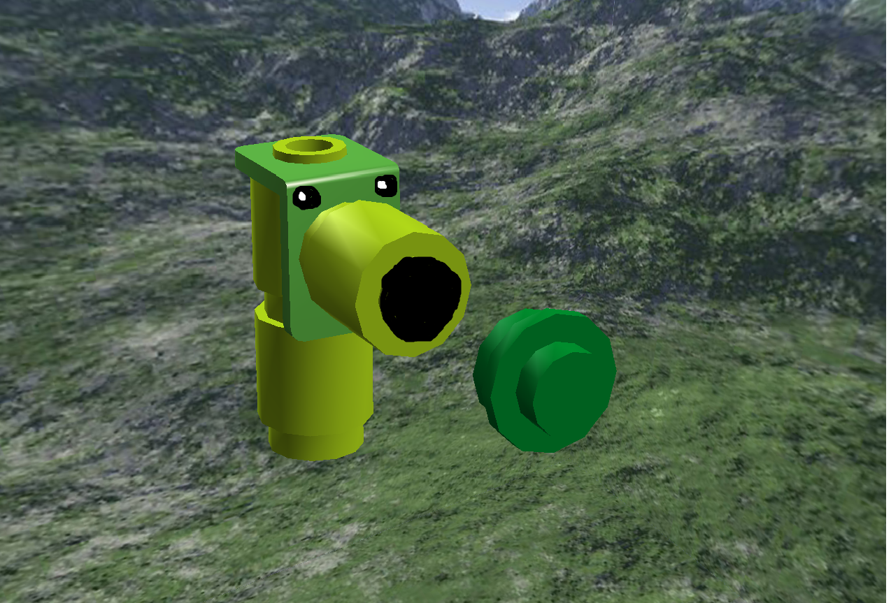 lego peashooter