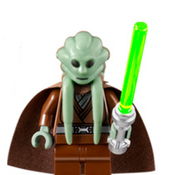 kit fisto lego minifigure