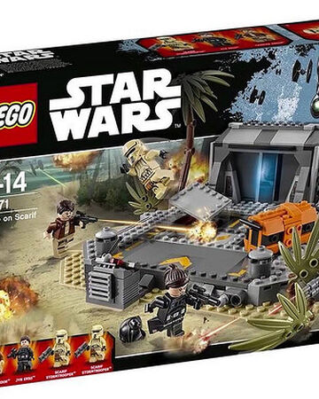 lego battle on scarif